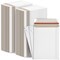 500-Pack Rigid Mailers That Stay Flat 6x8 with Self Adhesive Seal, Bulk White Cardboard Envelopes Sleeves for Shipping Photo, Documents, Art Prints, Business, Office Supplies